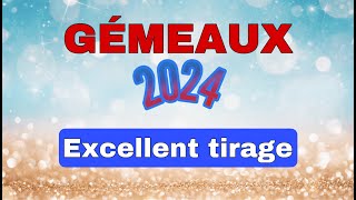 ♊ GÉMEAUX 2024 ✨Vos prévisions   quot Cest un excellent tirage  quot [upl. by Gnihc922]