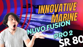 Getting the Innovative Marine Nuvo Fusion Pro 2 SR 80 Gallon AIO Reef Tank w Black APS Stand WET [upl. by Waylan]