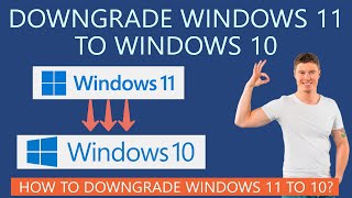 How to Downgrade Windows 11 to Windows 10 [upl. by Gale]