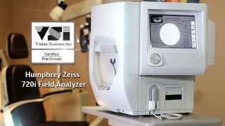 Humphrey 720i Visual Field Analyzer Perimeter [upl. by Dnomaj]