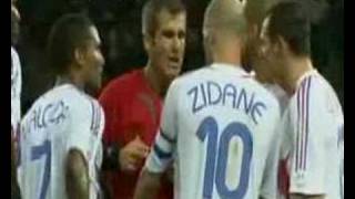 Zidanes Headbutt Arie Bastiaan Kopstoot Dutch [upl. by Daegal]