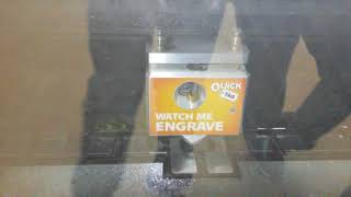 Using the engraver machine at WalMart [upl. by Anastasius]