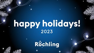 Holiday Greetings from Roechling Industrial North America [upl. by Atidnan]