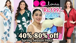 CLOVIA Sale Haul 80 Off Coupon Code  Clovia Bra Panty Nightwear Haul  Clovia Bra Haul clovia [upl. by Neladgam656]