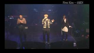 4MEN  First Kiss Live [upl. by Burk]