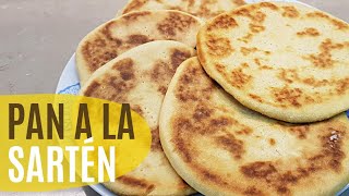 🥖 PAN rápido en sartén sin levadura SOLO 3 ingredientes  PIADINAS Pan italiano fácil  Recetas Pati [upl. by Dhruv]