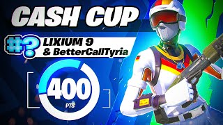 My BEST DUO CASH CUP of the SEASON  👑  LIXIUM [upl. by Dympha324]