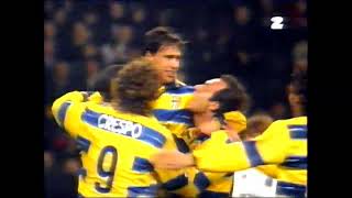 Parma AC  Olympique Marseille 30 UEFA Cup Final 1999 polski komentarz [upl. by Loleta255]