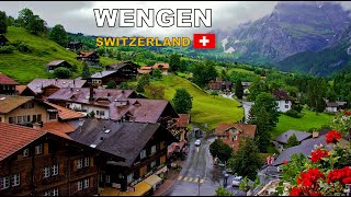 Wengen Switzerland  Magical Alpine Village in Switzerland [upl. by Htepsle]