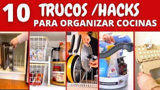 10 IDEAS FACILES DE ORGANIZACION DE COCINAS ESTAMEJOR [upl. by Ayeka]