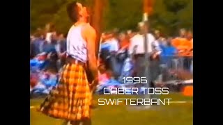 1996 caber tossing at the Swifterbant highland games [upl. by Tedder]