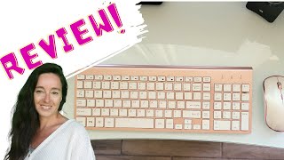 Typing Bliss JOYACCESS J Bluetooth Keyboard Review amp User Experience [upl. by Notnelc]