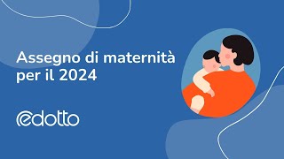 Assegno di maternità per il 2024  Video Guida [upl. by Ganiats418]