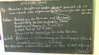 Utilitarismus  Deutsch  Sprache und Kommunikation [upl. by Alehcim]