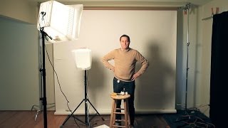 6 Tips for Setting Up a Home or Office Studio  Photography amp Lighting Tutorial [upl. by Lienaj367]