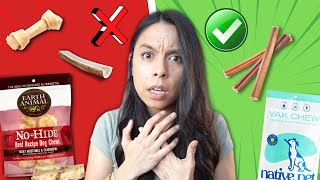 BRUTALLY Honest Review of Popular Dog Chews 👉 Plus 3 to AVOID ⚠️ [upl. by Asirehc]