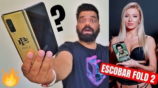 Escobar Fold 2 Unboxing amp First Look  The 399 Samsung Galaxy Fold  Escobar Phone🔥🔥🔥 [upl. by Odlawso]