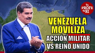 ÚltimaHora VENEZUELA MOVILIZA ACCIÓN MILITAR CONJUNTA BUQUE BRITÁNICO EN GUYANA EN LA MIRA [upl. by Yehudi]