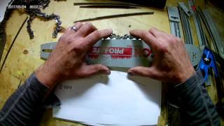 Chainsaw Chain and Guide Bar Explained  Learn to about your saw chain and bar and how they work [upl. by Frasier587]