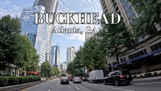 Buckhead Drive 4K  Atlanta GA [upl. by Yerfej]