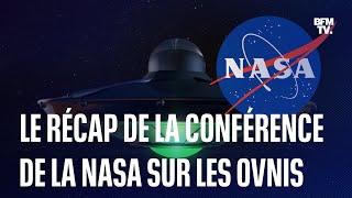 Ovni ce quil faut retenir de la conférence de presse de la Nasa [upl. by Eanar]