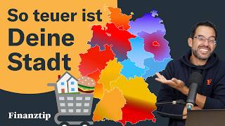 Leben in Deutschland Wo ist es teuer wo günstig Mieten Gehälter Fixkosten im Vergleich [upl. by Kohl325]