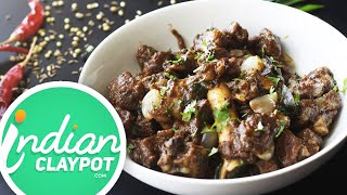 Mutton Chukka Recipe  How To Make Madurai Mutton Chukka At Home [upl. by Wojcik]