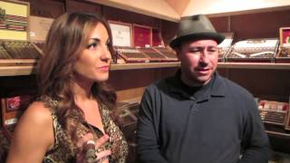 Lordsburg Cigar Lounge Review with La Palina Ligero cigar [upl. by Janos383]