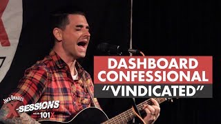 Dashboard Confessional quotVindicatedquot LIVE Acoustic Performance  101X [upl. by Odyssey]