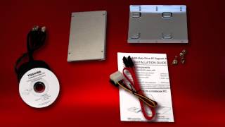 Toshiba HowTo Install SolidState Drive PC Upgrade Kit [upl. by Ebocaj257]