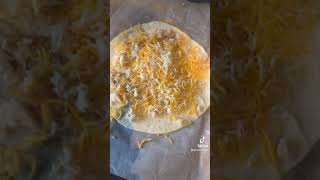 How to make a “Prison Style” Chicken Quesadilla 👨🏻‍🍳🔥 [upl. by Helprin]