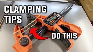 7 Clamping Tips amp Tricks Every Woodworker Should Know  Evening Woodworker [upl. by Odnesor]