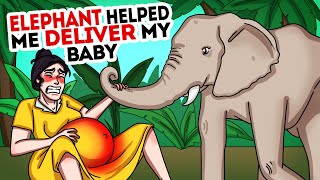 Elephant helped me deliver my baby [upl. by Anila]