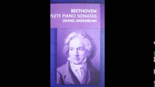 Barenboim Beethoven Piano Sonata No17 in D minor Op31 No2 Tempest [upl. by Reidid]