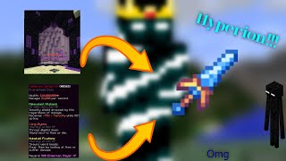 How to CHEESE Eman T4 Boss using a HYPERION  Hypixel Skyblock [upl. by Avi]