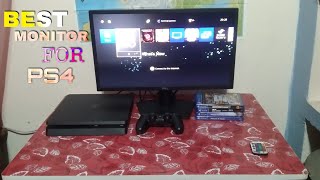 Best Monitor For PS4 Slim 🤩  Dell SE2222H Unboxing And Review [upl. by Bonny524]