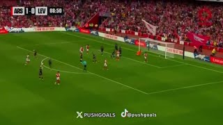 Leandro Trossard Goal Arsenal Vs Leverkusen 20 All Goals Results Extended Highlights [upl. by Daeriam]