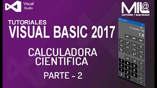 Calculadora Científica en Visual Basic 2017  Parte 2 [upl. by Kera]