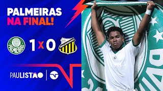 ILUMINADO ENDRICK CRAVA E VERDÃO VAI FAZER A FINAL CONTRA O SANTOS  PALMEIRAS 1X0 NOVORIZONTINO [upl. by Cleaves53]