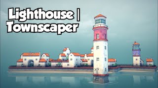 How to Build Lighthouse in Townscaper [upl. by Asatan]