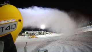 Snowmaking Start November 2014 [upl. by Amsirp]