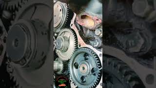 How gear drivegear pinion camshaft crankshaft shortsyoutubeshorts engine [upl. by Einneg122]