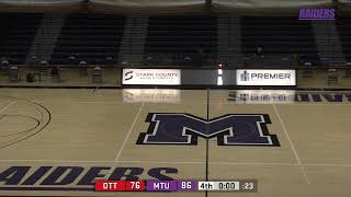 Womens Basketball Mount Union vs Otterbein [upl. by Anitsirc]