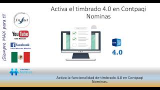 Activar el timbrado 40 en Contpaqi Nominas [upl. by Sunshine324]