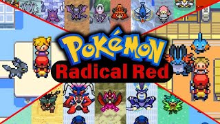 Radical Red All Legendary Pokemon locations [upl. by Lobiv]