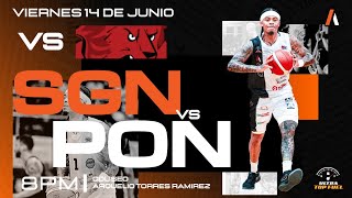 Leones de Ponce vs Atléticos de San Germán  14062024  BSN 2K24 [upl. by Ochs]