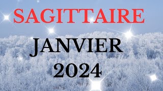 SAGITTAIRE ♐ JANVIER 2024  NOUVEAUX CONTRATS JOIE HARMONIEUSE LA CHANCE AU RENDEZVOUS ✨✨ [upl. by Malka]