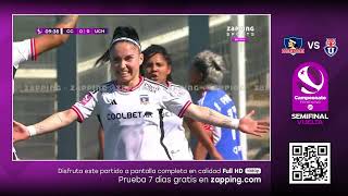 VIVO 🚨 ColoColo 31 U de Chile SEMIFINAL VUELTA  Torneo Nacional Femenino 2023 [upl. by Anua]