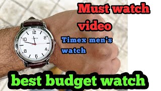 timex TW0TG8200 Analog Watch  For Men best budegt watch [upl. by Ahsaekal]