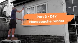 PT3  DIY Monocouche Render [upl. by Kauslick441]